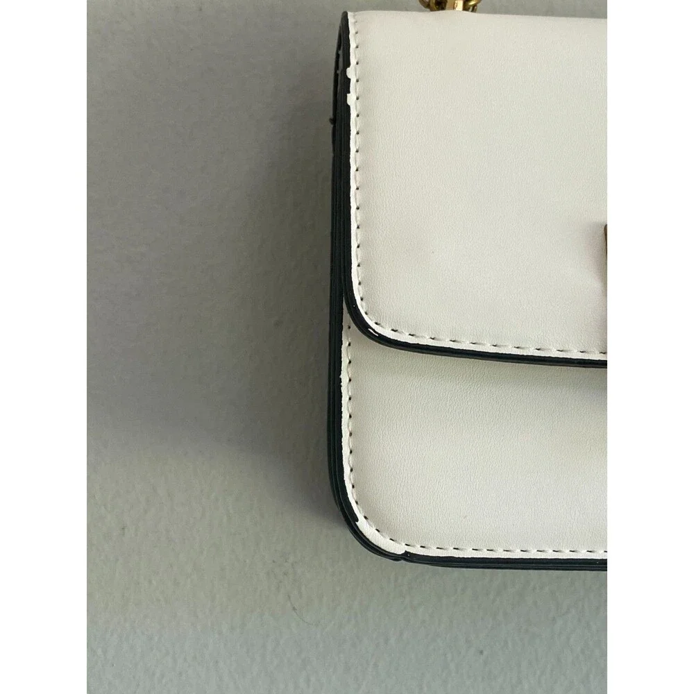 Tory Burch Small Leather Shoulder Bag White Crossbody/ Shoulder Bag